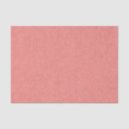 Tissue Paper Gift Wrap Solid Salmon Color
