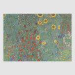 TISSUE PAPER : GUSTAV KLIMT : FARM GARDEN<br><div class="desc">TISSUE PAPER : GUSTAV KLIMT : FARM GARDEN WITH SUNFLOWERS</div>