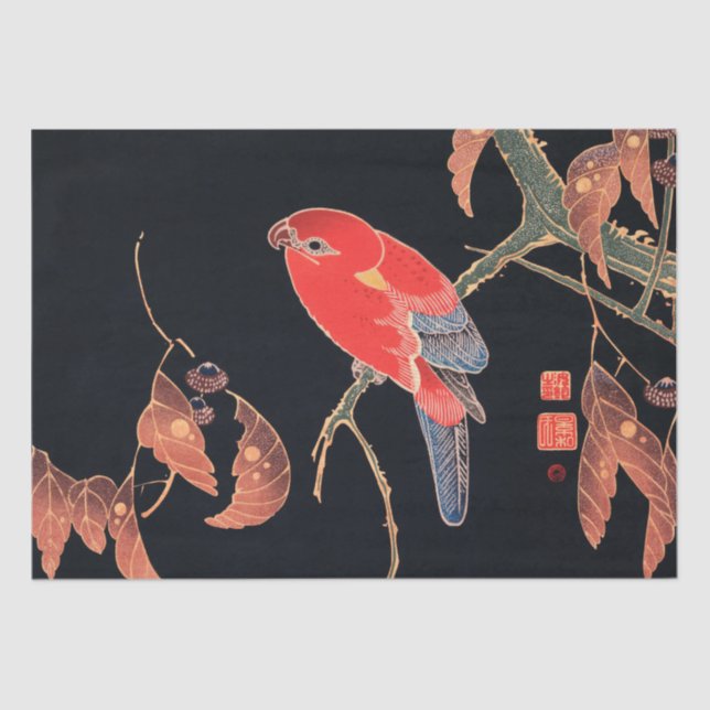 TISSUE PAPER : JAPANESE WOODBLOCK (Front)