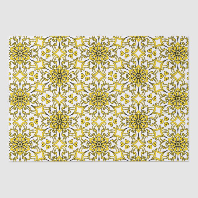 Tissue Paper Luxury pattern arabesque (Front)