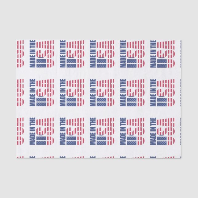 Tissue Paper Made in the USA (Front)