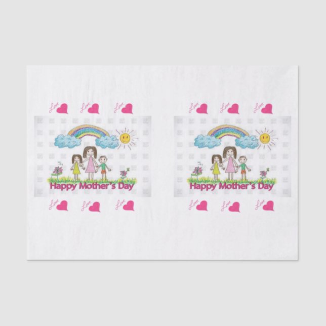Tissue Paper Mother's Day (Front)