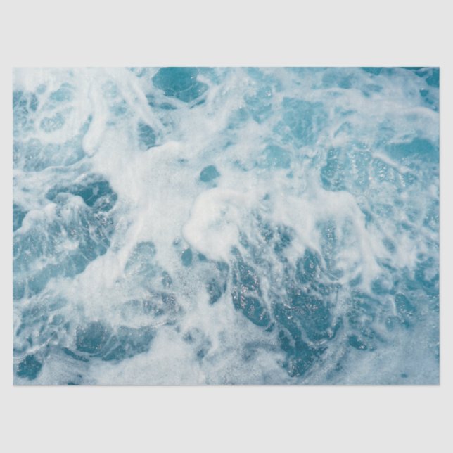 TISSUE PAPER : NATURE : THE SEA  (Front)