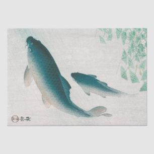 TISSUE PAPER  : OHARA KOSON : CARP/KOI 1926