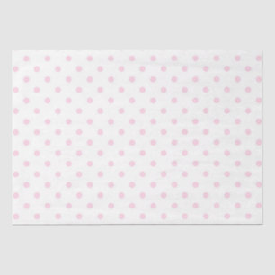 Tissue Paper/Pink Polka Dots Paper