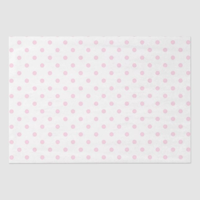 Tissue Paper/Pink Polka Dots Tissue Paper (Front)