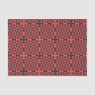 Tissue Paper PSYCHEDELIC BLACK AND RED