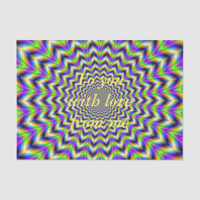 Tissue Paper   Psychedelic Star (Front)