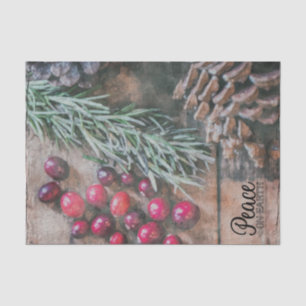 Tissue Paper Set (2) Peace on Earth