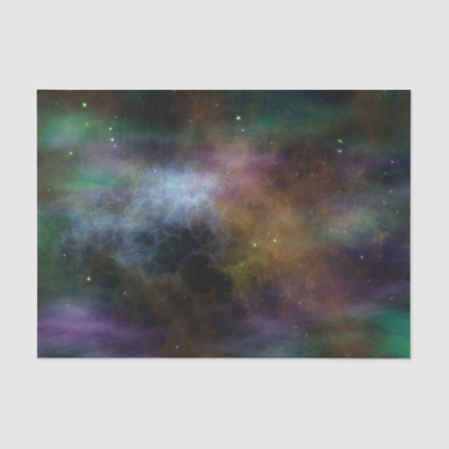 Tissue paper space cosmos stars solar system (Front)