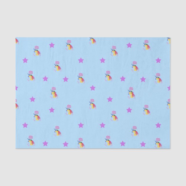 Tissue Paper Star Child  (Front)