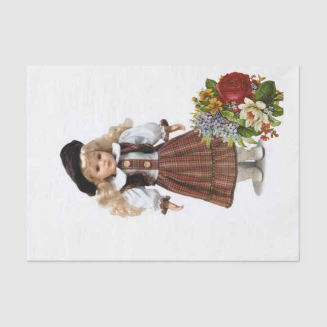 Tissue Paper Victorian Floral (Front)