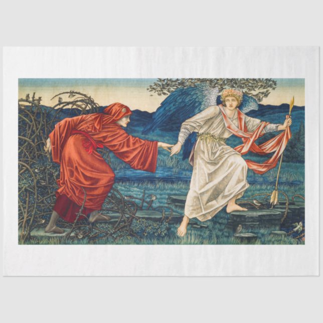 TISSUE PAPER : WILLIAM MORRIS  : TAPESTRY (Front)