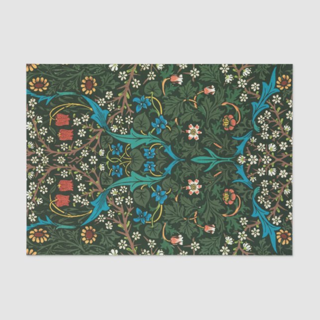 TISSUE PAPER : WILLIAM MORRIS : TULIPS (Front)