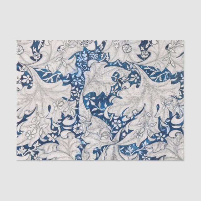 TISSUE PAPER : WILLIAM MORRIS :WALLFLOWER PATTERN (Front)