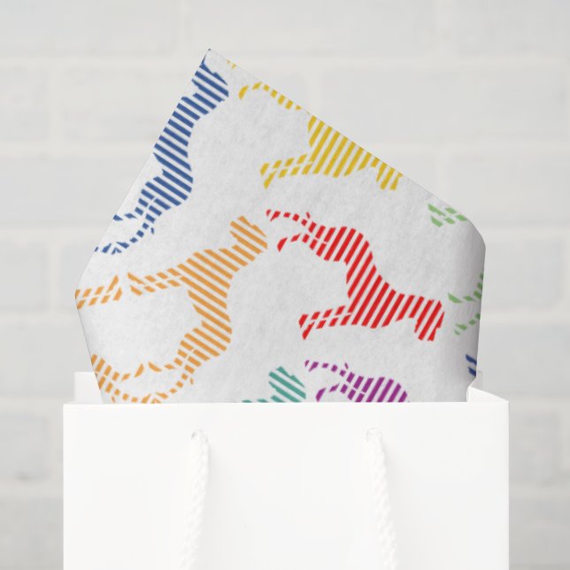 Tissue Paper With Great Danes (Gift Bag)