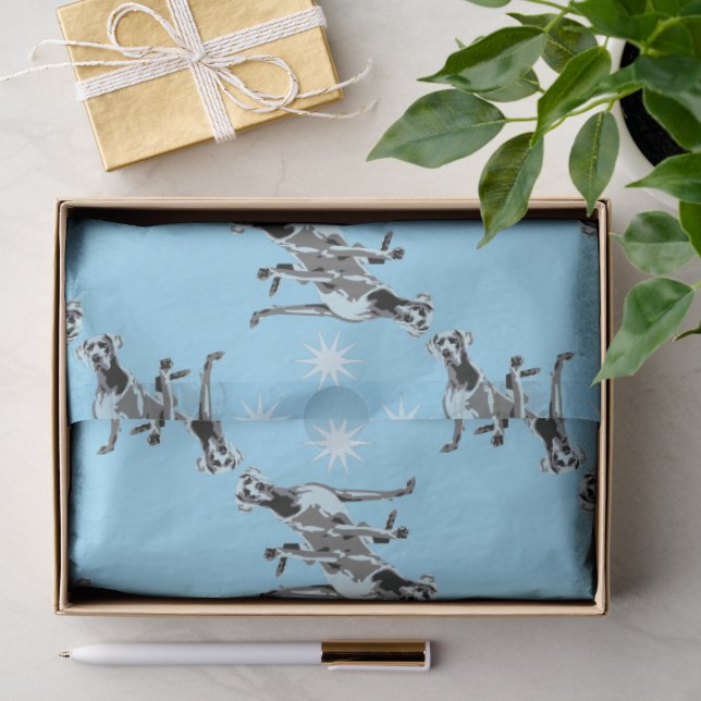Tissue Paper With Great Danes (Gift)