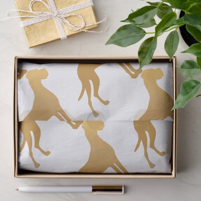 Tissue Paper With Great Danes (Gift)