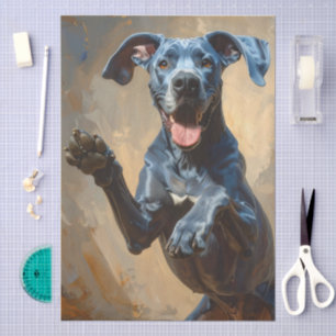 Tissue Paper With Great Danes
