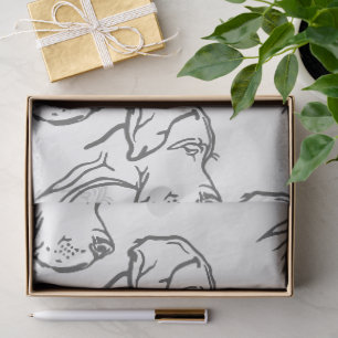 Tissue Paper With Great Danes
