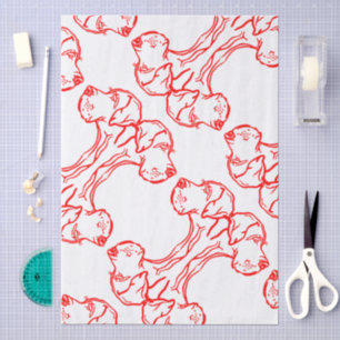 Tissue Paper With Great Danes
