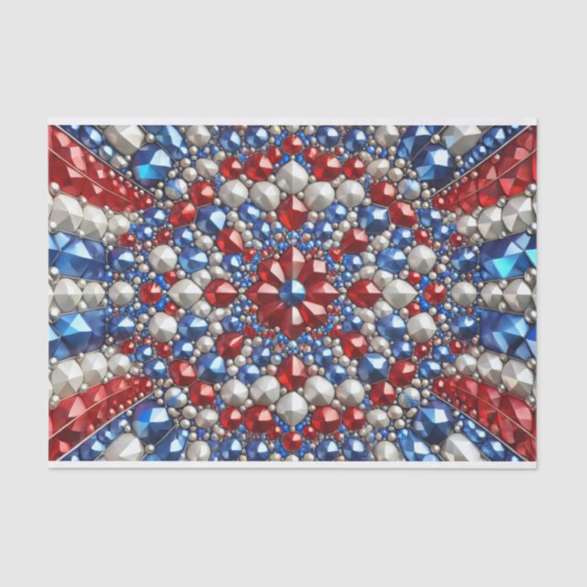 Tissue paper with Netherlands colours design (Front)