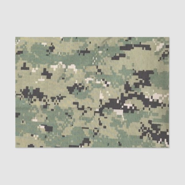 Tissue Paper Wrapping Navy Type III Three Digital (Front)