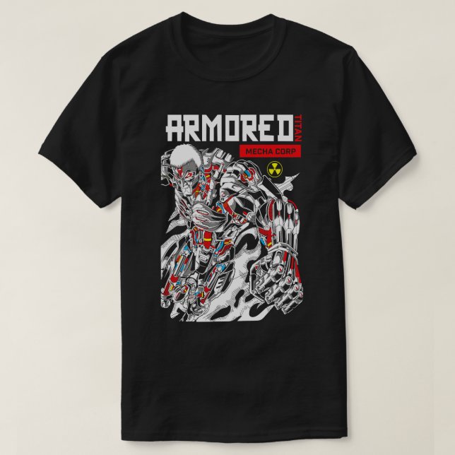 Titan Armoured Titan Mecha Corp T-Shirt (Design Front)
