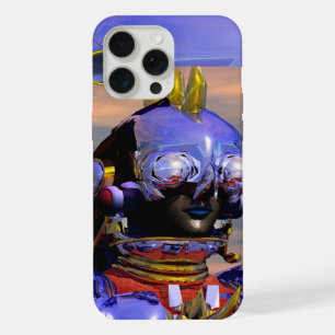 TITAN CYBORG,Blue Gem Science Fiction,Scifi iPhone Case