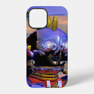 TITAN CYBORG,Blue Gem Science Fiction,Scifi iPhone 12 Case