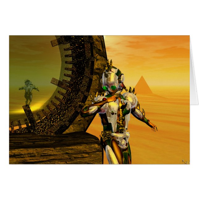 TITAN IN THE DESERT OF HYPERION (Front Horizontal)