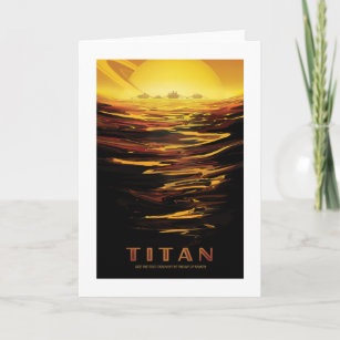 Titan   NASA Visions of the Future Card