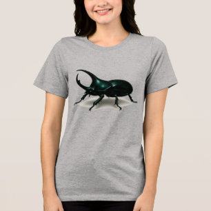 Titan of the Underbrush – Hercules Beetle Tri-Blend Shirt