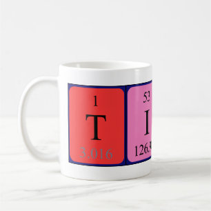 Titan periodic table name mug