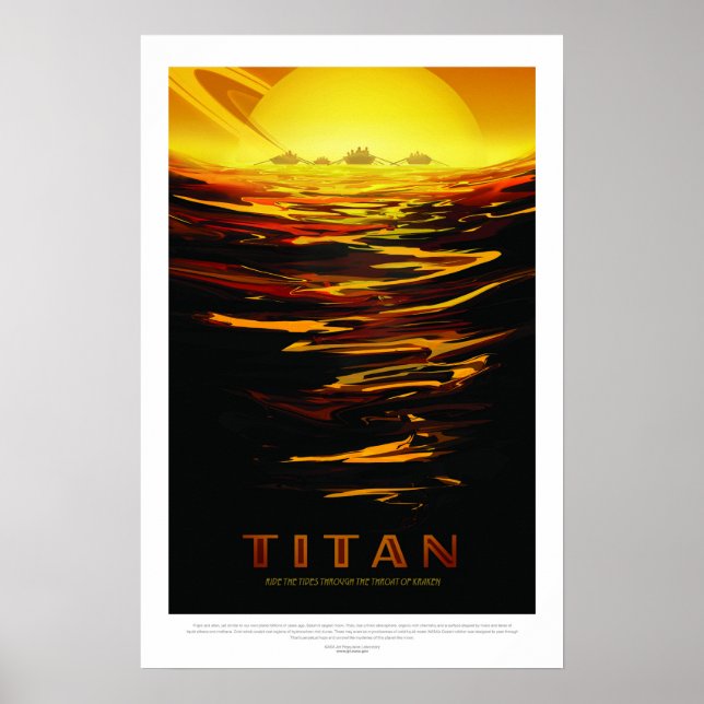Titan, Travel Poster (Front)