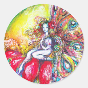 TITANIA CLASSIC ROUND STICKER