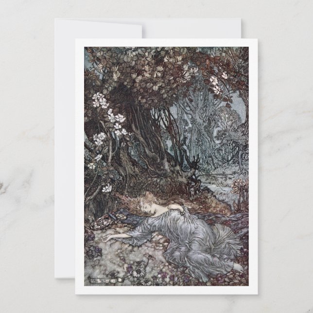 Titania Lying Asleep (Front)