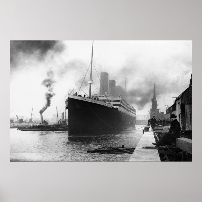 Titanic April 10, 1912 Poster (Front)