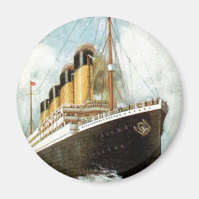 Titanic at Sea Magnet (Front)