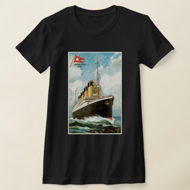 Titanic at Sea T-Shirt (Laydown)