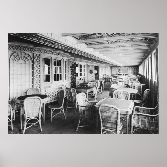Titanic Cafe Poster (Front)