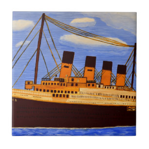 Titanic ceramic tile
