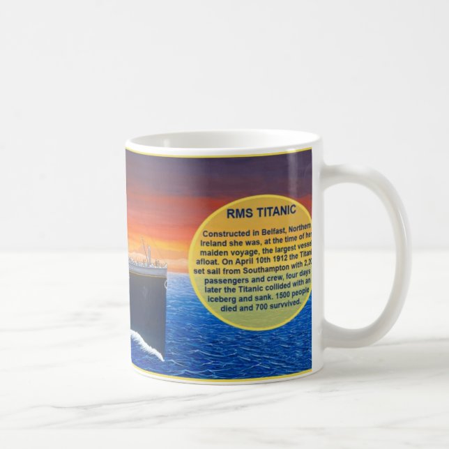 TITANIC COFFEE MUG (Right)