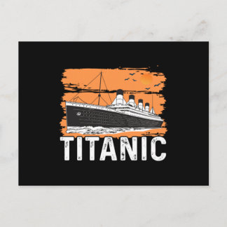 Titanic - cool sailboating postcard