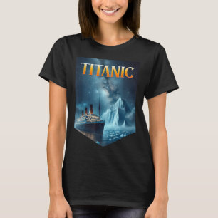 Titanic Cruise Ship Iceberg 1912 Rms Voyage Men Wo T-Shirt