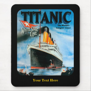 Titanic- Custom Mouse Pad