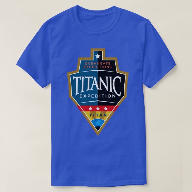 Titanic Expedition T-Shirt (Design Front)