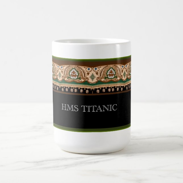Titanic First Class design Coffee Mug (Center)