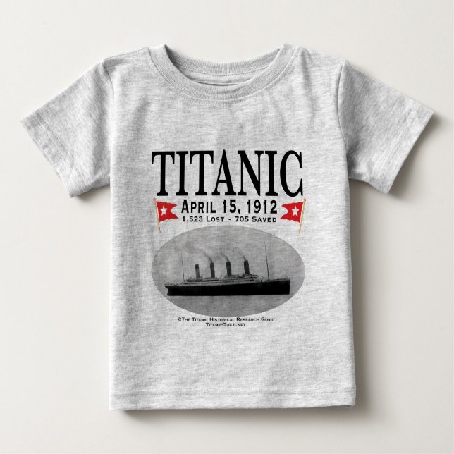 Titanic Ghost Ship Baby T-Shirt (Front)