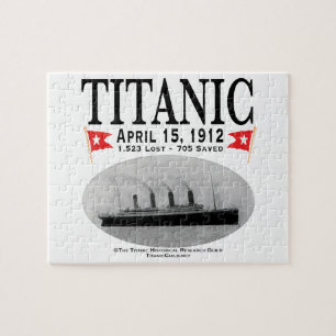 Titanic Ghost Ship Jigsaw Puzzle(white) Jigsaw Puzzle